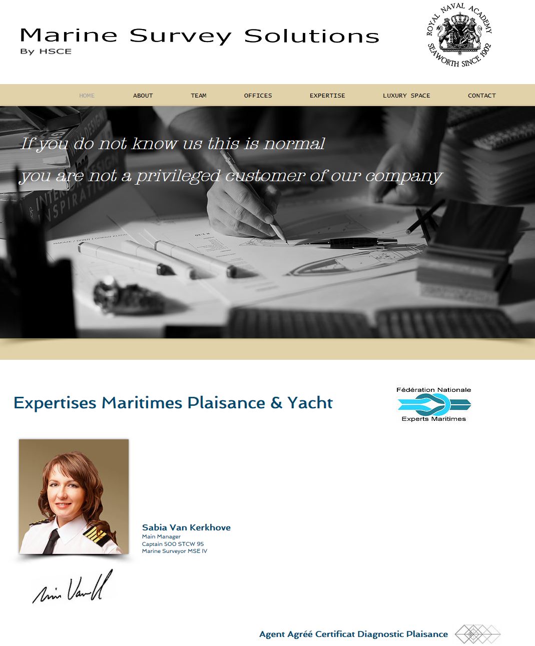 Hsce expertise maritime
